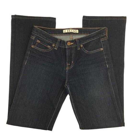 J Brand Womens 25 Dark Wash Bootcut Four Way Stretch Jeans - Picture 3 of 12